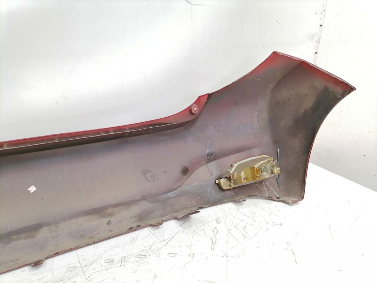 Toyota Yaris XP13 original Stoßstange Stoßfänger hinten 3N8 RED PEARL BJ14